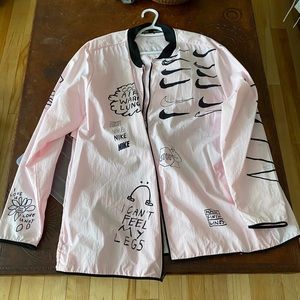Nike Nathan Bell Printed Running Jacket Size XXL